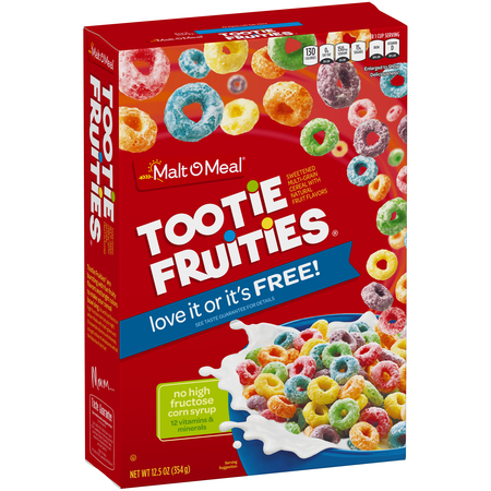 MALT O MEAL Malt O Meal Tootie Fruities Cereal 12.5 oz. Per Box, PK14 10815